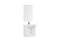 Мебель для ванной Aquanet Ирис 65 белый (2 ящика)