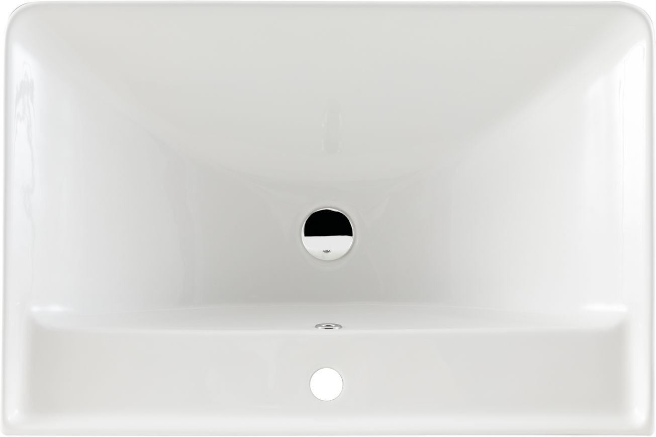 Раковина мебельная Aquanet Ирис 70 см 301804 белая, цвет белый - фото 2
