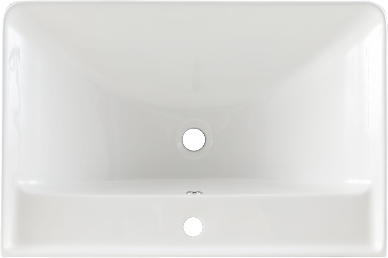 Раковина мебельная Aquanet Ирис 70 см 301804 белая, цвет белый - фото 3