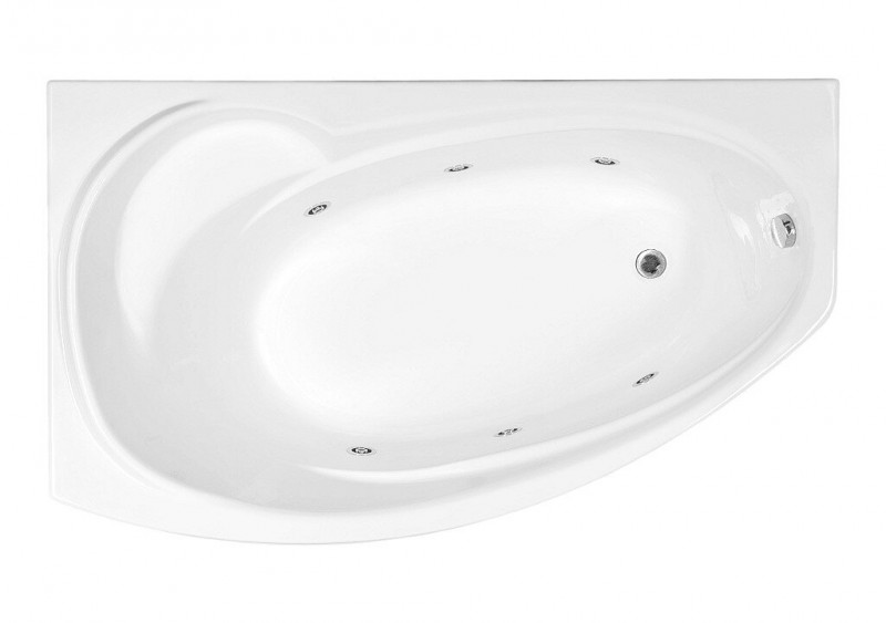 Акриловая ванна Aquanet Jersey 170x100 L, размер 170x100, цвет белый 203988 - фото 3