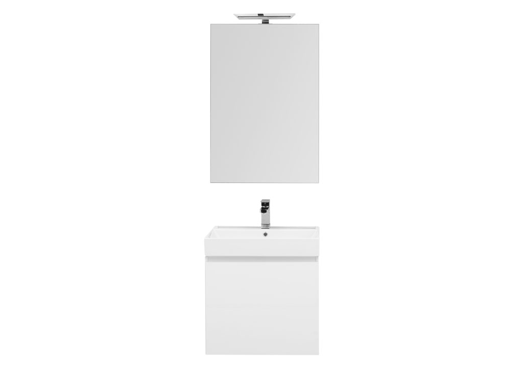 Мебель для ванной Aquanet Йорк 60 см подвесная, белая, цвет белый 00203642 - фото 3