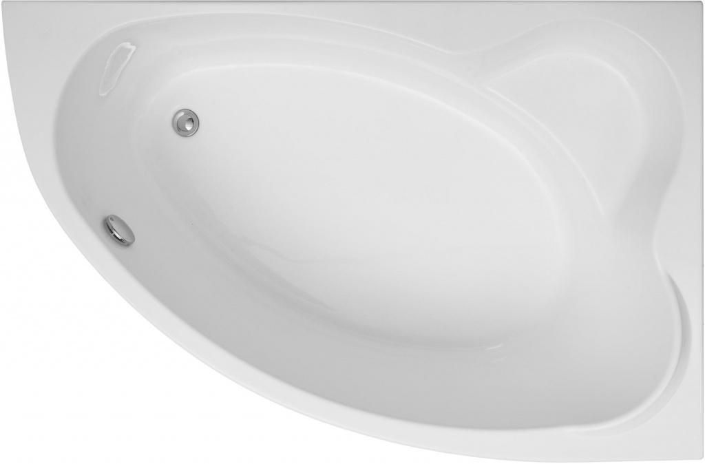 Ванна акриловая Aquanet Lyra 150x100 R 254758 белая, размер 150х100, цвет белый