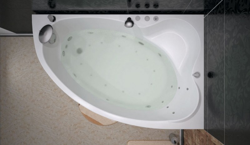 Акриловая ванна Aquanet Mayorca 150x100 R, размер 150x100, цвет белый 204009 - фото 2