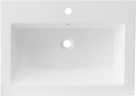 Мебельная раковина Aquanet Мокка 66 см 00303657 белая матовая