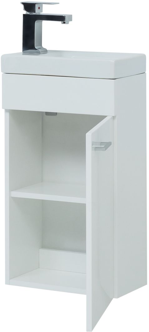 Мебель для ванной Aquanet Нота 40 см R (Moduo) белый, цвет хром 246953 Нота 40 см R (Moduo) белый - фото 7