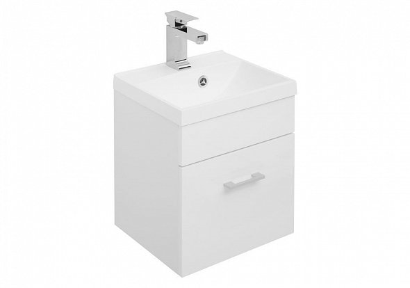 Мебель для ванной Aquanet Нота NEW 40 см лайт, подвесная, белая, цвет белый 00231063 - фото 4
