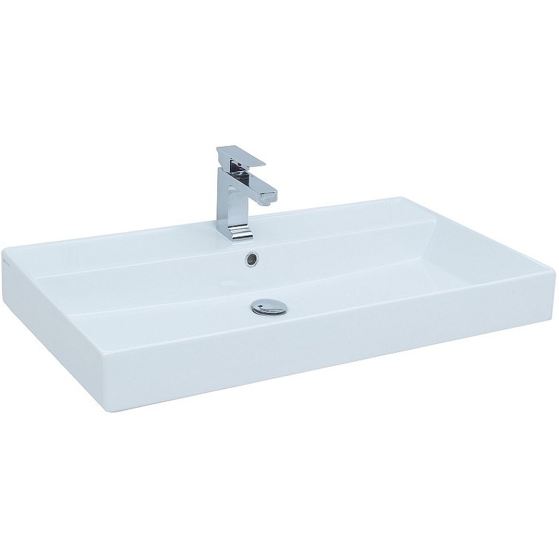 Мебель для ванной Aquanet Nova Lite 60 см подвесная 2 дцерцы, белая глянцевая, цвет белый 298847 - фото 9