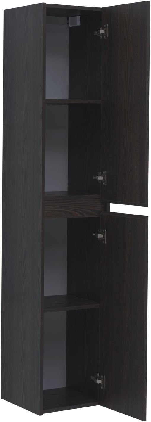 Мебель для ванной Aquanet Nova Lite 75 см подвесная 2 ящика, дуб черный, цвет темный дуб 287894 - фото 2