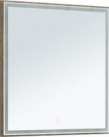 Зеркало с подсветкой Aquanet Nova Lite 75 см 249513 дуб рустикальный