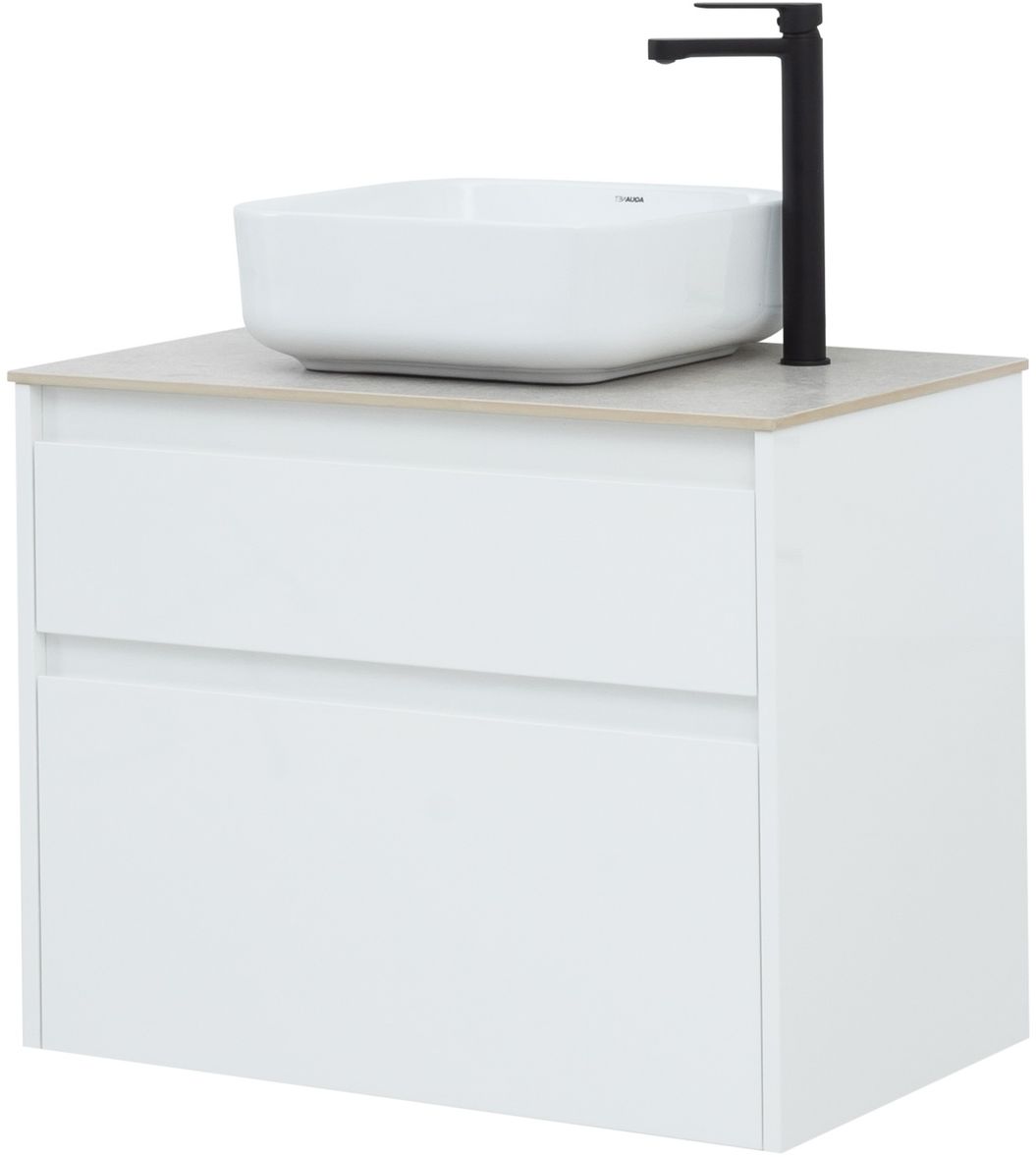 Мебель для ванной Aquanet Nova Lite 75 см белая 2 ящика, цвет белый 242272 - фото 9