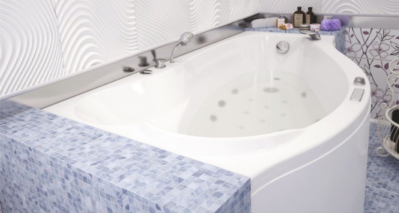 Акриловая ванна Aquanet Palma 170x100 L, размер 170x100, цвет белый 204022 - фото 2