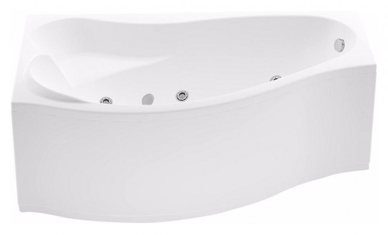 Акриловая ванна Aquanet Palma 170x100 L, размер 170x100, цвет белый 204022 - фото 4
