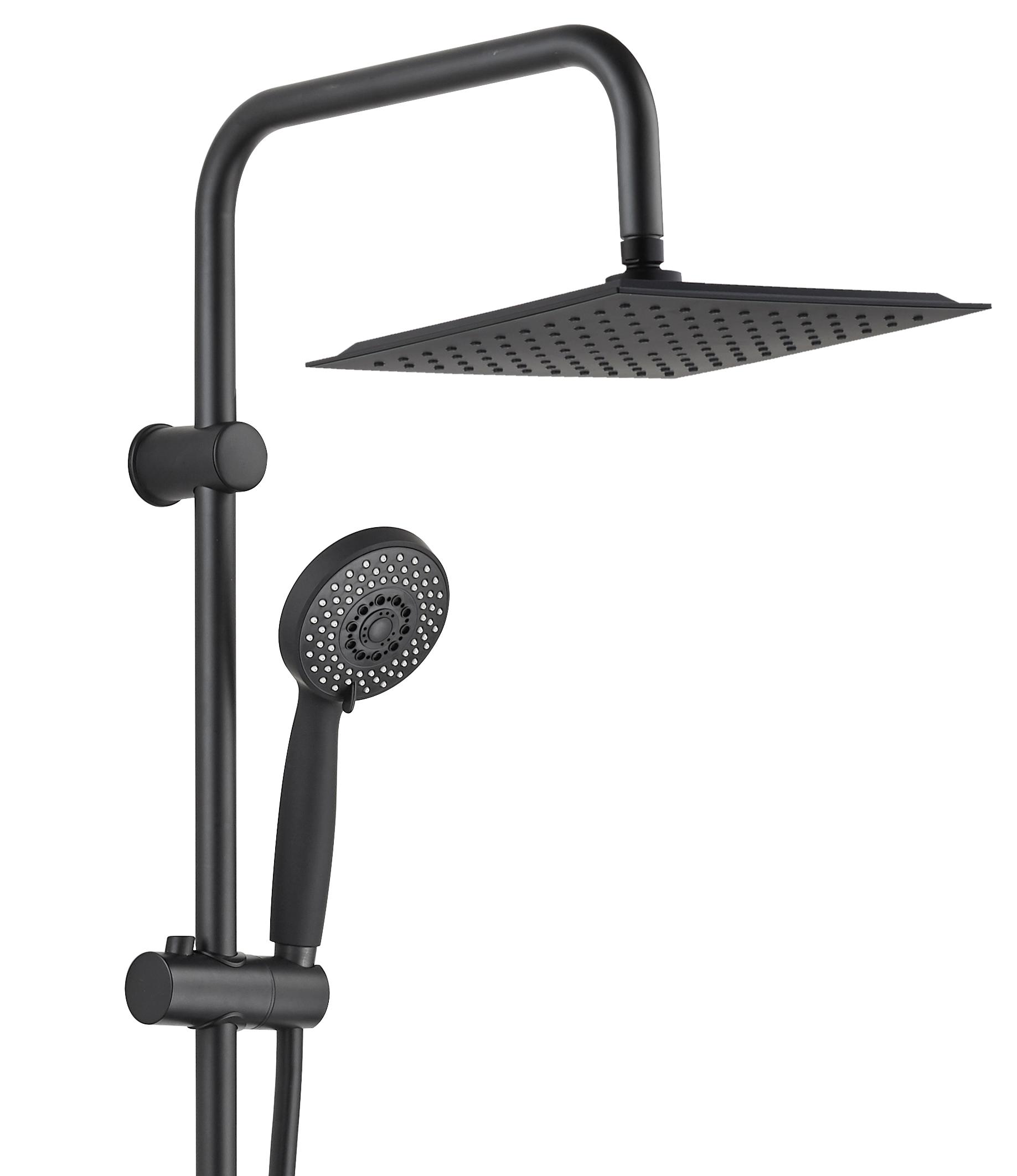 Душевая стойка Aquanet Passion S AF300-70-S-B черная 9190₽