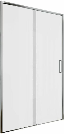 Душевая дверь Aquanet Pleasure Evo 110 см AE65-N110-CT стекло прозрачное, профиль хром