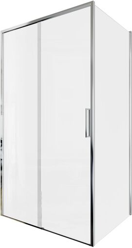 Душевой уголок Aquanet Pleasure Evo 110x100 AE65-110x100-CT стекло прозрачное, профиль хром