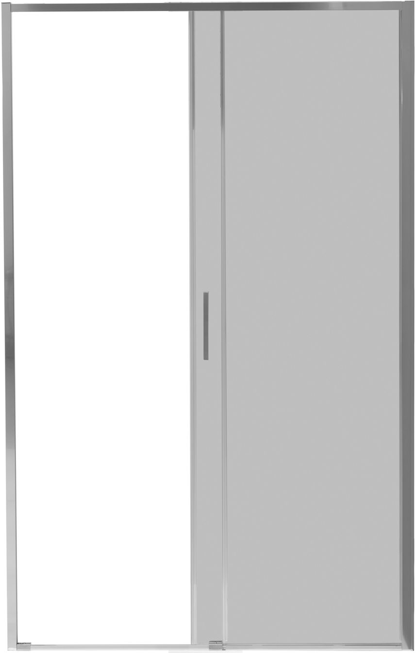 Душевая дверь Aquanet Pleasure Evo 120 см AE65-N120-CT стекло прозрачное, профиль хром - фото 5