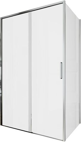 Душевой уголок Aquanet Pleasure Evo 120x100 AE65-120x100-CT стекло прозрачное, профиль хром