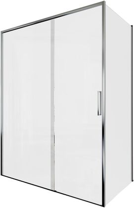 Душевой уголок Aquanet Pleasure Evo 150x100 AE65-150x100-CT стекло прозрачное, профиль хром