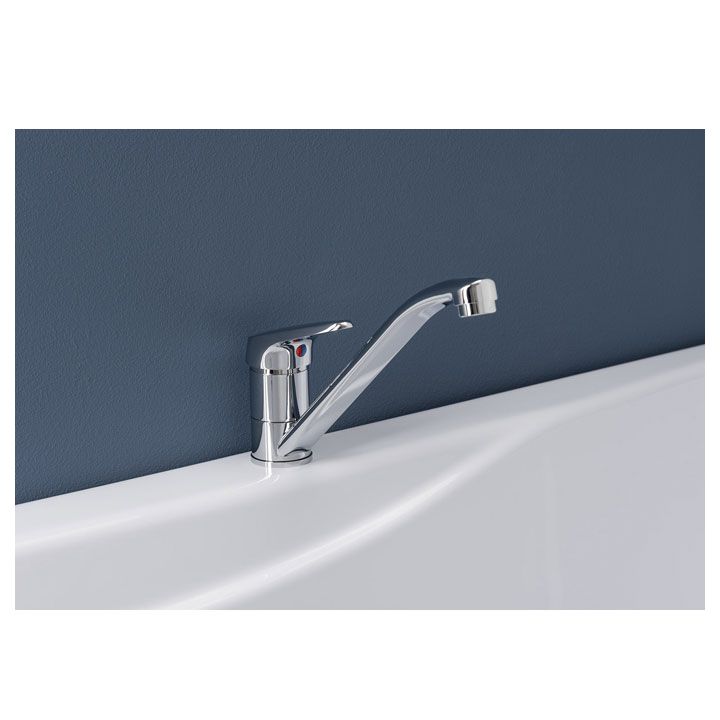 Смеситель для кухни Aquanet Round Handle SD90705 хром 1990₽