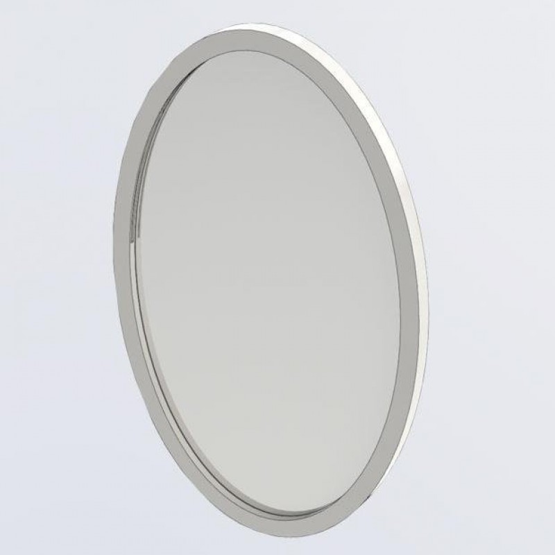 Зеркало Aquanet Сопрано 70 см 169607 белое, цвет белый - фото 4
