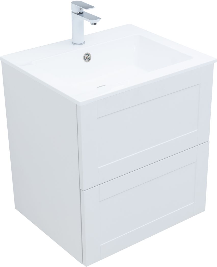 Мебель для ванной Aquanet Терра 60 см белый матовый, цвет белая матовая 313232 - фото 2