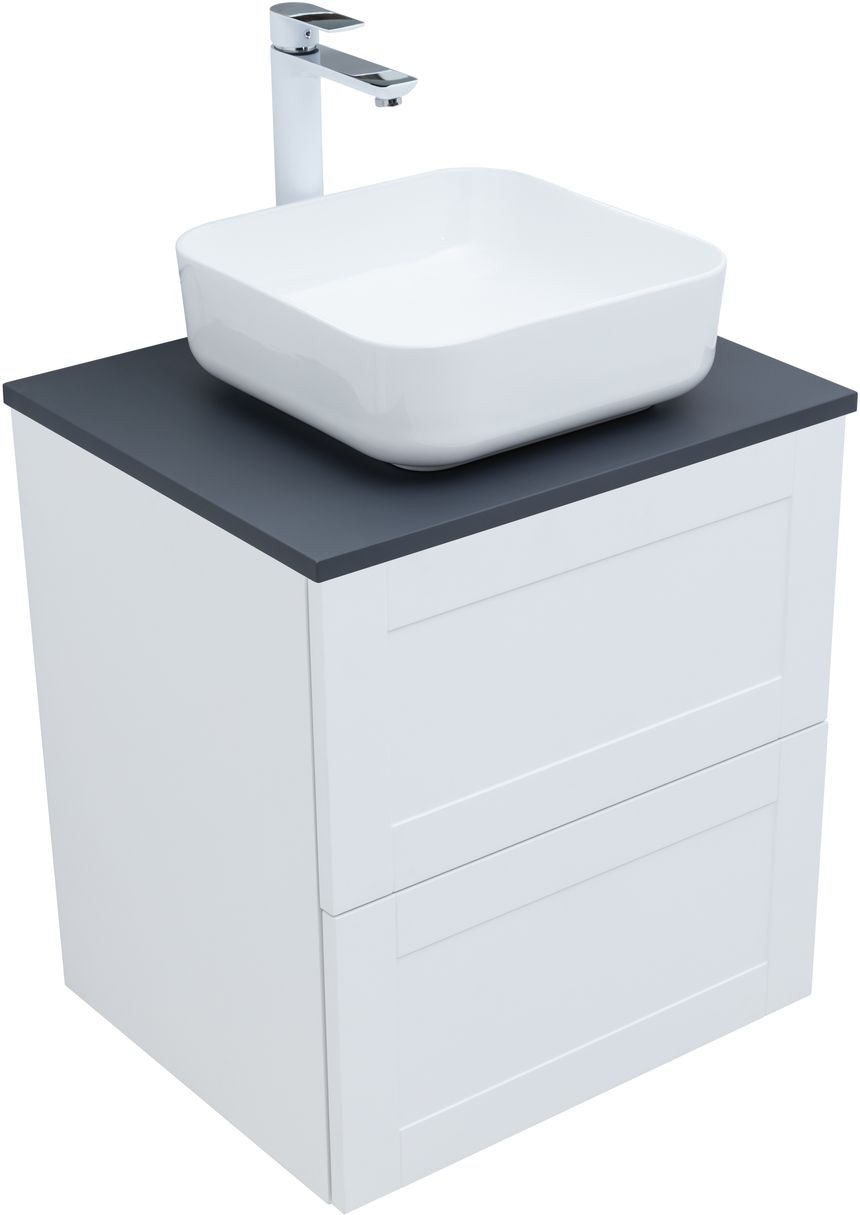 Мебель для ванной Aquanet Терра 60 см белый матовый, цвет белая матовая 313232 - фото 8