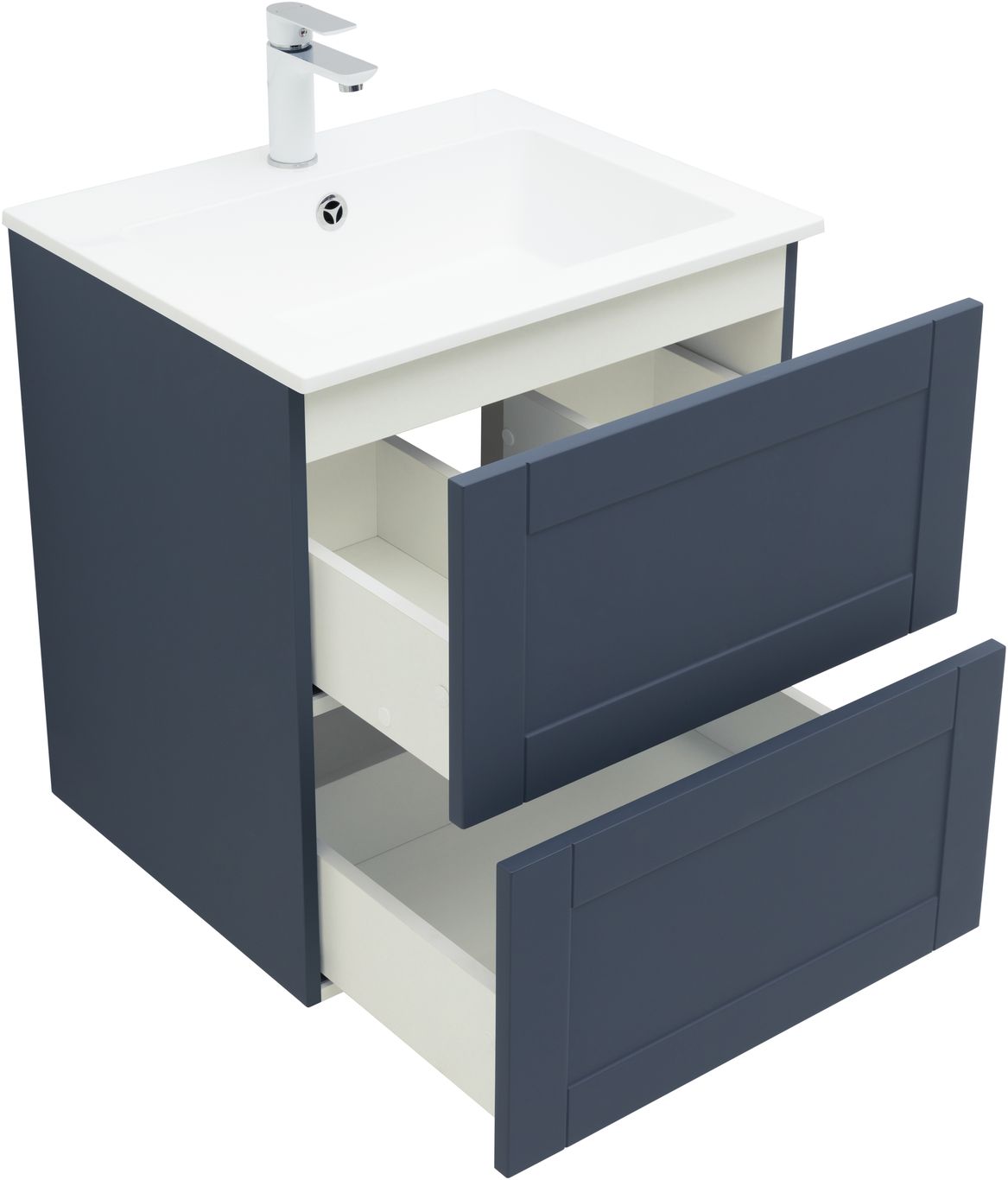 Мебель для ванной Aquanet Терра 60 см маренго, цвет синий 313243 - фото 10