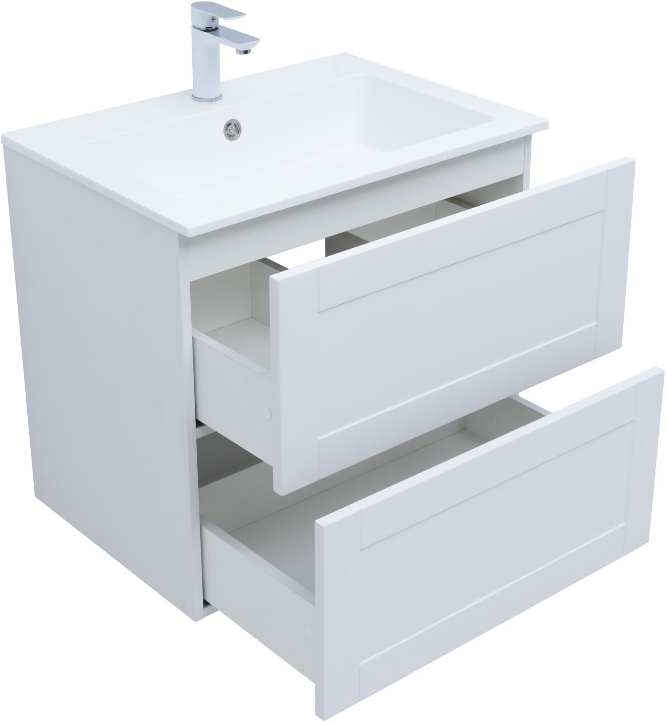 Мебель для ванной Aquanet Терра 70 см белый матовый, цвет белая матовая 313233 - фото 6