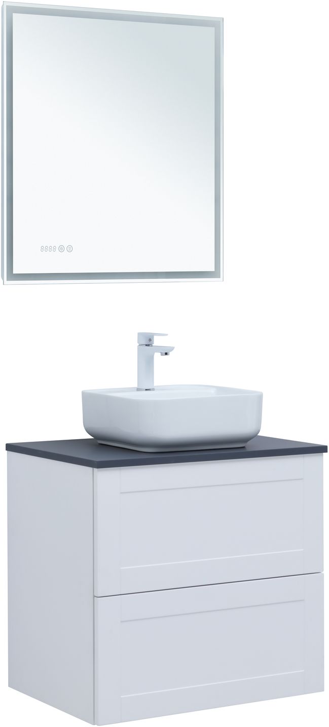 Мебель для ванной Aquanet Терра 70 см белый матовый, цвет белая матовая 313233 - фото 7