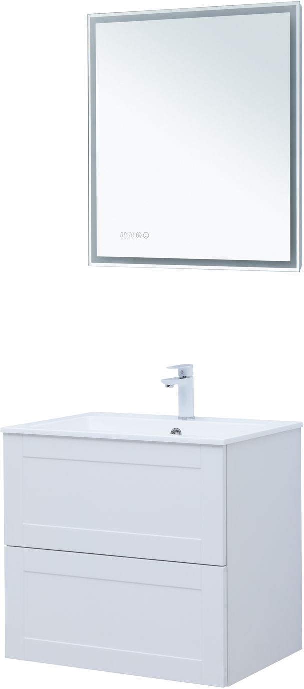 Мебель для ванной Aquanet Терра 70 см белый матовый, цвет белая матовая 313233 - фото 10