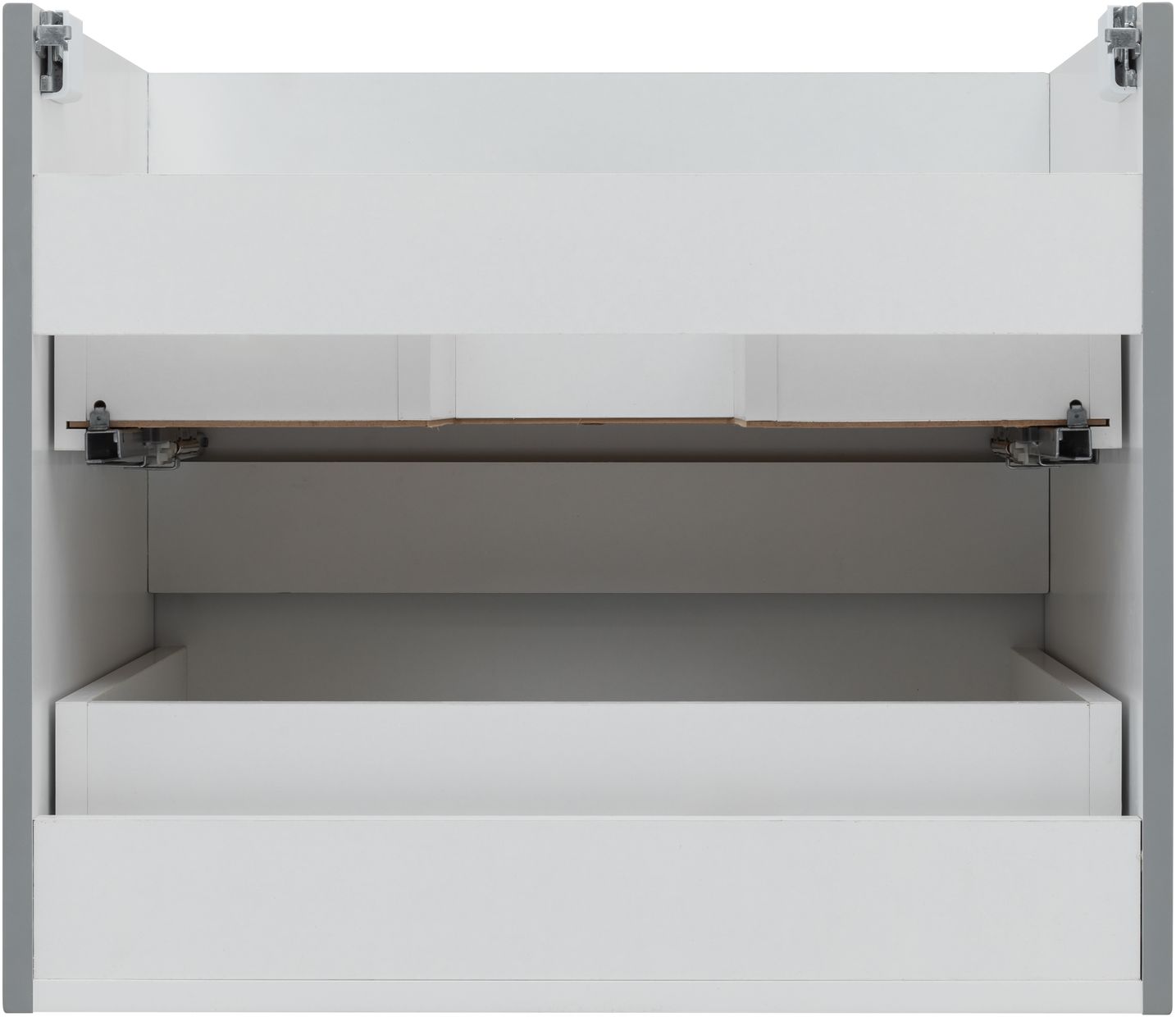 Мебель для ванной Aquanet Вега 60 см мисти грин, цвет серый 329601 - фото 2