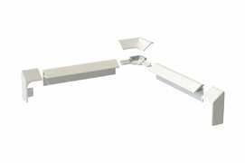 Бордюр декоративный для ванн и поддонов Aquatek Афродита DEKOR-0000001