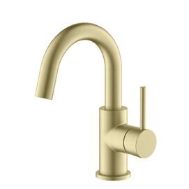 Смеситель для раковины Aquatek Европа AQ1307BG золото шлифованное