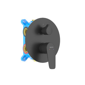 Встраиваемый смеситель для душа Aquatek Бетта AQ1147MB черный матовый