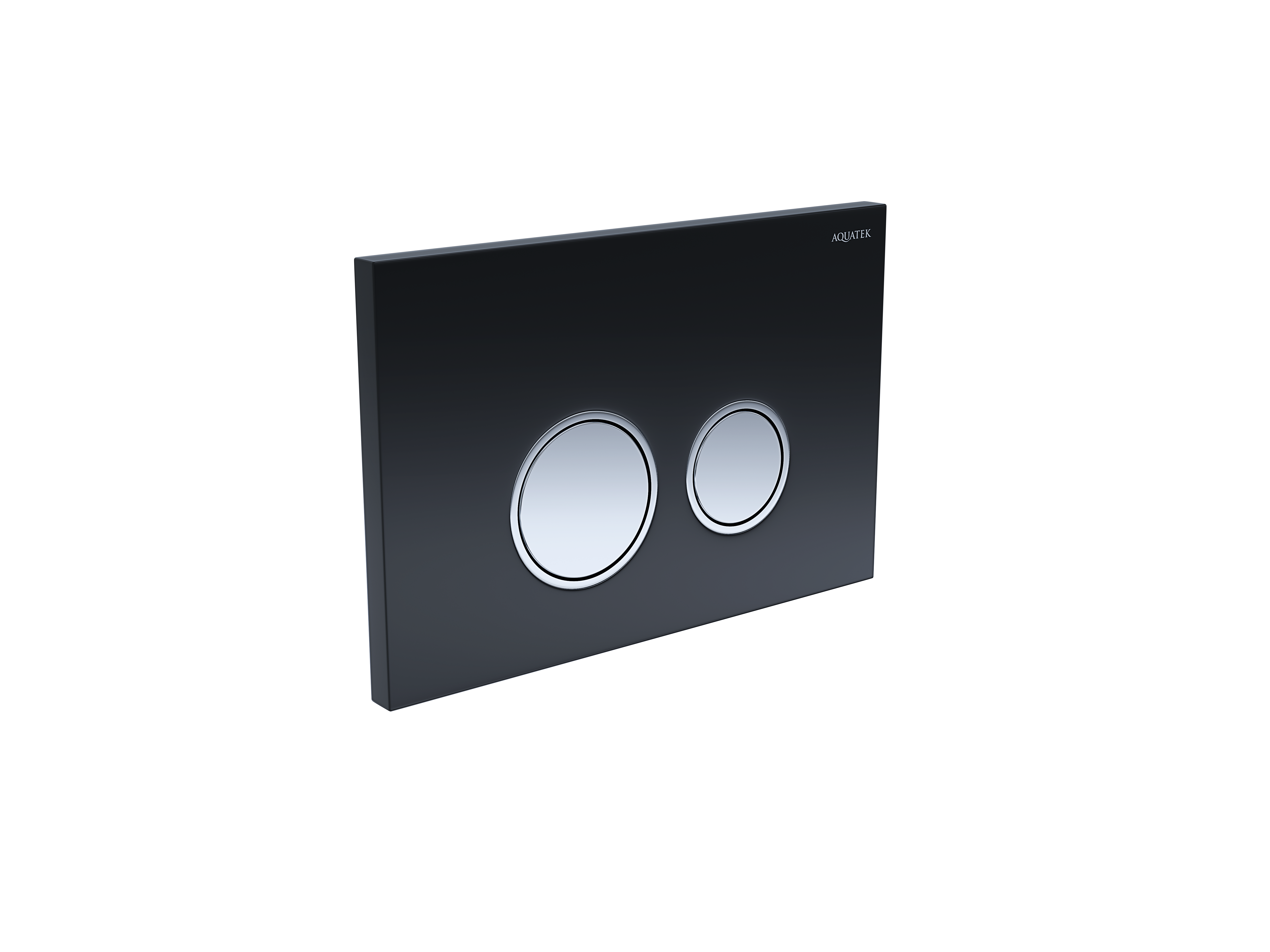 Кнопка для инсталляции Aquatek KDI-0000029 черная, цвет черный - фото 2