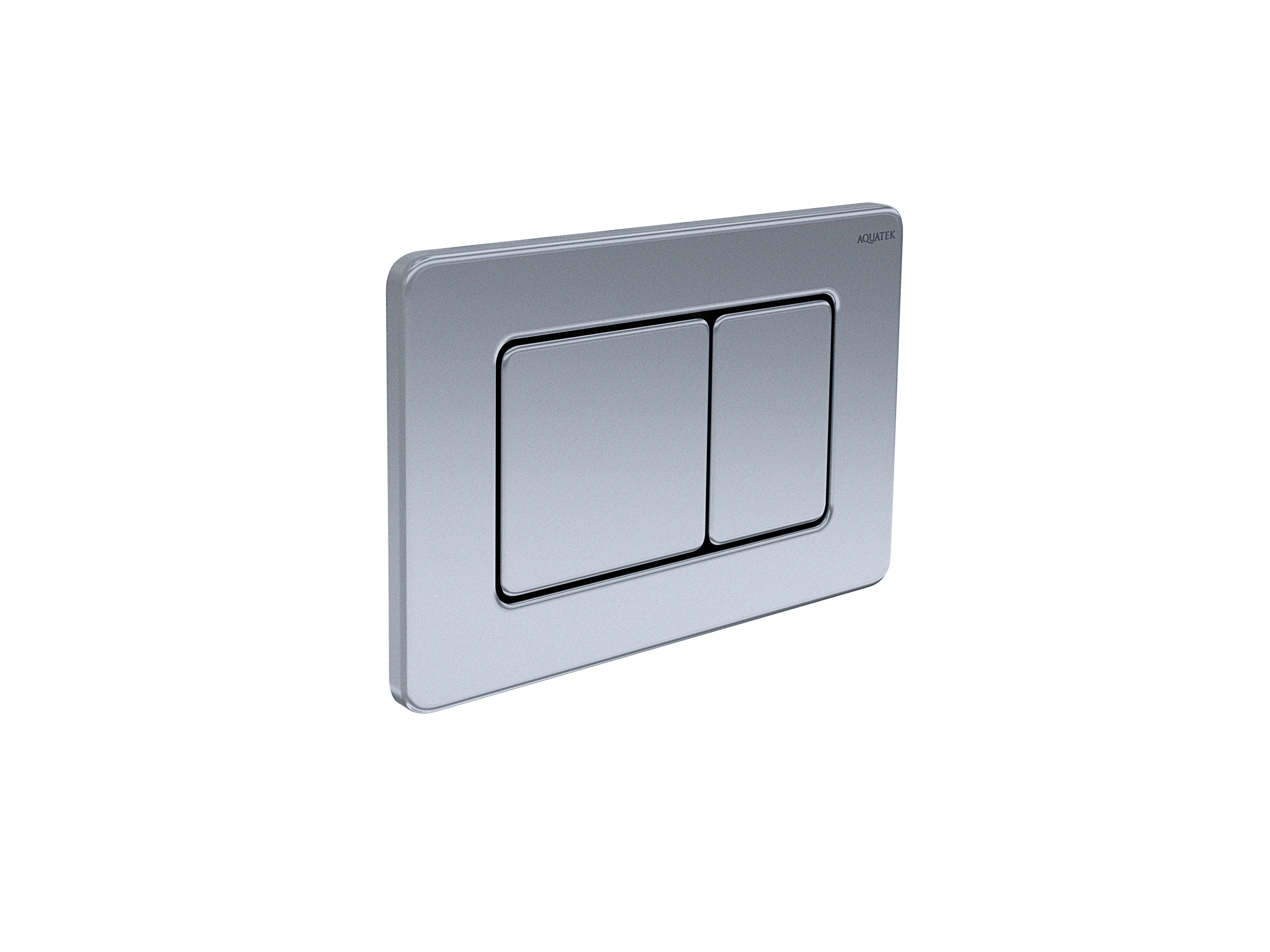 Кнопка для инсталляции Aquatek KDI-0000032 нержавеющая сталь, цвет хром - фото 2
