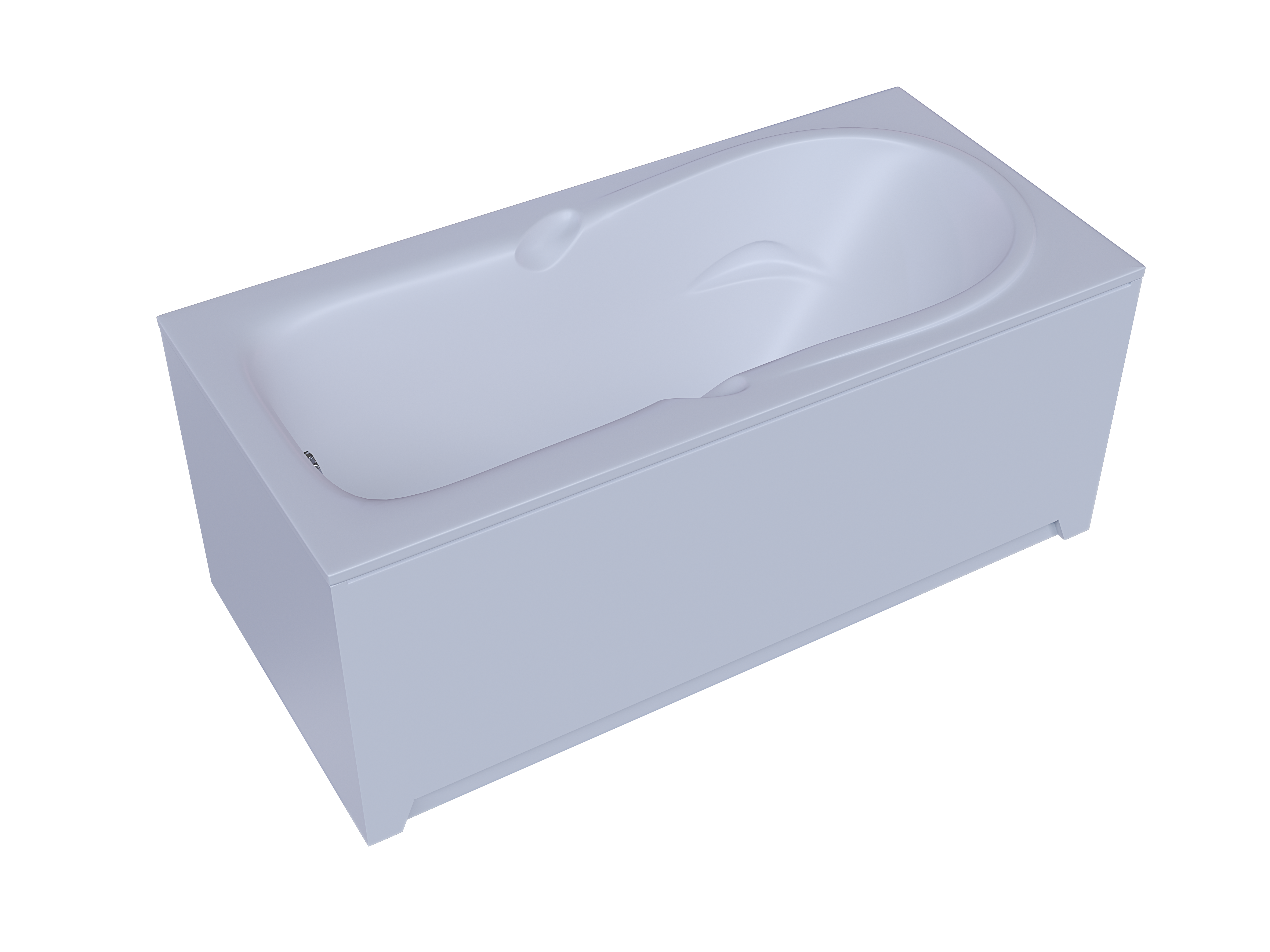 Акриловая ванна Aquatek Леда 170x80 LED170-0000052 белая, размер 170x80, цвет белый - фото 2