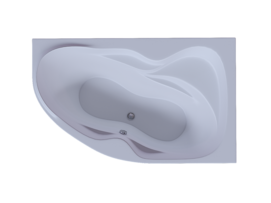 Акриловая ванна Aquatek Вега 170x105 VEG170-0000083 правая, белая