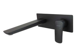 Встраиваемый смеситель для раковины Aquatek Вега AQ1013MB черный матовый