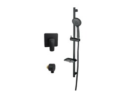 Душевой гарнитур Aquatek Вега AQ1076MB черный матовый