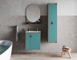 Тумба с раковиной Aquaton Анси 1A246101APK10