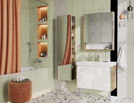 Тумба с раковиной Aquaton Сканди 1A282901SDZ90