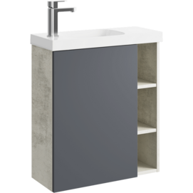 Мебель для ванной комнаты Aqwella Alba ALB0106LLS+ALB0706GRМ