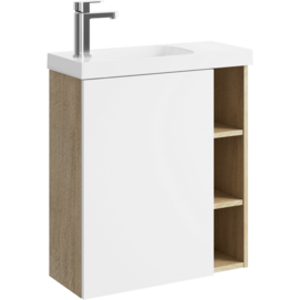 Мебель для ванной комнаты Aqwella Alba ALB0106LDD+ALB0706WM