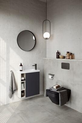 Мебель для ванной комнаты Aqwella Alba ALB0106RLS+ALB0706GRМ