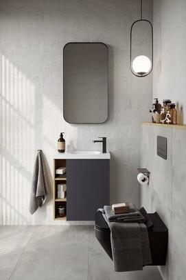 Мебель для ванной комнаты Aqwella Alba ALB0106RDD+ALB0706GRМ