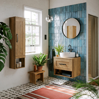 Мебель для ванной Aqwella Craft 60 см дуб балтийский