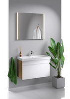 Мебель для ванной Aqwella Smart 80 дуб балтийский