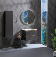 Мебель для ванной Armadi Art Capolda 849-065-A 65 см антрацит