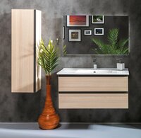 Мебель для ванной Armadi Art Capolda 849-100-LW 100 см светлое дерево